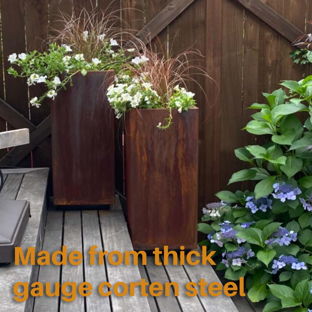 Corten Steel Planters