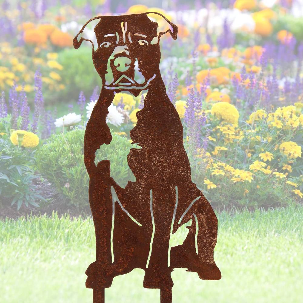 Dog Garden Statue